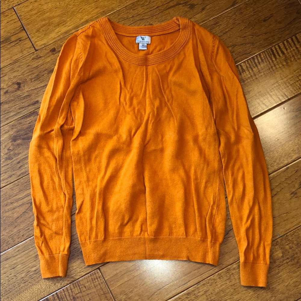 Orange Sweater